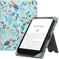 HGWALP Universal Case for 6 eReaders, Folio Leather Stand Cover with Handstrap Compatible with All 6 inch Paperwhite/Kobo/Tolino/Pocketook/Sony E-Book Reader