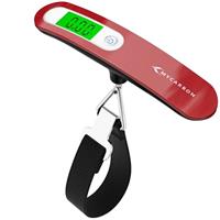 MYCARBON Luggage Scale Portable Digital Weight Scale for Travel Suitcase with Tare Function 110 Lb/ 50Kg Capacity