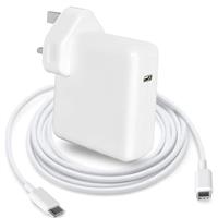 TT&C Mac Book Air Charger,61W USB C Fast Power Adapter Charger, Compatible with Mac Book Air 2018-2021,Macbook Pro 13 inch,iPad Pro, Lenovo,and More(6.6FT USB C to USB C Cable Included)