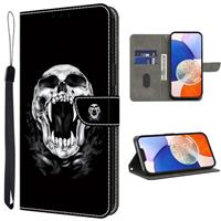 TUOLISG case for Motorola Moto G55 Phone Case, Flip Wallet D