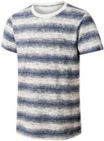 comefohome Mens T-Shirts UK Stripe Cotton Crewneck Fashion Tee Tops Hipster T Shirts Loose Fit