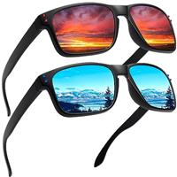LEDING&BEST Polarised Sunglasses Men Women Driving Cycling Fishing Climbing Anti-glare UV400 Protection TR90 Unbreakable Frame Sports Travel Sun Glasses