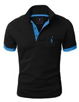 GLESTORE Mens Short Sleeve Polo Shirts Golf T-Shirts for Men Cotton T Shirt Poloshirt