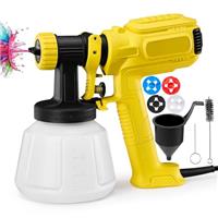 INMOZATA Paint Sprayer, Fence Paint Sprayer with 1200ML Container
