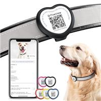 PawView Smart Pet ID Tag with QR Code & NFC