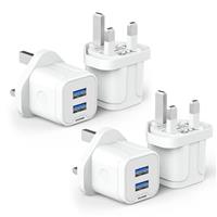 USB C Plug Fast Charge Charger for New Apple iPhone 16e 16 Plus 16 Pro Max 15 14 13 12 11 SE/iPad 8 9 10 11th 2025 A16 A17 Pro M2 M3 M4 2024/Watch,Type-C Dual Port USB and USBC Wall Plug Adaptor UK