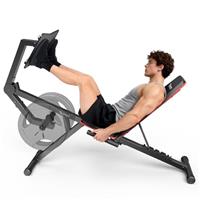 PASYOU Leg Extension Machine With 6 Adjustable Backrests, Leg Press Machine For Home GymMaximum Capacity & Dumbbell Weight 220LBS Weight Bench With Leg Curl Machine For Lower Body Exercise PM30