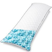 AS AWESLING Body Pillow for Adults, Full BodyPilllow for sleeping, Long Round Cervical Pillow, Bolster Pillow, Side Sleeper BodyPillow with Cover