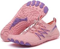 Barefoot Shoes Mens,Quick Dry Water Shoes,Non-Slip Running Shoe Mens Women,Lightweight Beach Shoes with Heel Support for Swim Surf Walking Hiking