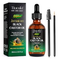 Jamaican Black Castor Oil for Hair Growth,Thicker Eyelashes & Eyebrows