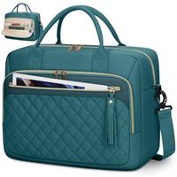 RAINSMORE 17 Inch Laptop Bags for Women Large Laptop Case Messenger Bag Work Bags for Women 17.3 Inch Teacher Bag Computer Bag Laptop Briefcase for Business Office Travel College