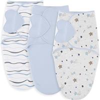 Susurration Swaddles for Newborns - Baby Sleeping Bag, Tearble Silent Hook&Loop, 3 Pack Breathable and durable unisex Swaddle Sleep Sack, Improve Sleep & Calms Startle Reflex