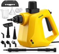 Udodik Handheld Steam Cleaner for home, Steamer for Cleaning, Multipurpose Portable Steam Cleaners Use with Safety Lock and 10 Accessory Kit to Remove Grime, Grease, and More, Save Time
