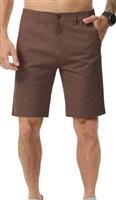 Zetieny Mens Chino Shorts Summer Cotton Short Smart Casual Outdoor Half Pants Stretch Slim Fit