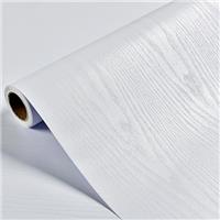Black Self Adhesive Wallpaper Wood Peel and Stick Wallpaper 44.5cmX300cm Vinyl Wrap for Furniture Black Sticky Back Plastic Waterproof Removable Wood Grain Wallpaper for Bedroom Living Room Kitchen
