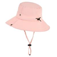 Exemaba Unisex Sun Hat for Kids Wide Brim Sun Protection Cap for Teen Youth Adjustable Bucket Safari Hat for Age 2-14y