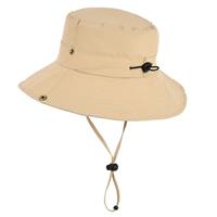 Exemaba Unisex Sun Hat for Kids Wide Brim Sun Protection Cap for Teen Youth Adjustable Bucket Safari Hat for Age 2-14y