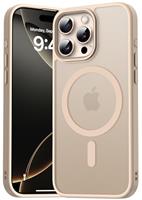 Natiiozie Magnetic Case Compatible with iPhone [Compatible with MagSafe] Military Grade Shockproof Phone Case Anti-Scratch Slim Translucent Matte Case