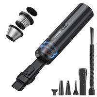 Chuboor Handheld Vacuum Cleaner, 13000Pa&8000mAh Car Vacuum Cleaner, 5 in 1 Portable Lightweight with Flashlight, Up 25min Runtime&2.5h Faster Charge Mini Vacuum for Outdoor,Home,Office,Car.