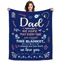 Blanket Gifts for Women Men Flannel Throw Blankets with Love Message for Famliy Friend Birthday Gifts Mother's Day Father's day Christmas Throw Blanket Decorations Blanket 150x130CM