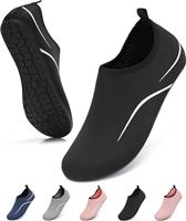 sportvibe Water Beach Shoes Men Women Lightweight Swim Barefoot Quick Dry Breathable Aqua Shoes for Surfing Running Driving Pool Yoga