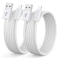 iPhone Charger Cable 2 Pack [Apple MFi Certified] Lightning Cable Fast Charging Cord High Speed Data Sync Apple Charger Cable for iPhone 14 13 12 11 Pro/Pro Max XR XS X 8 7 6 Plus