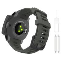 Astorgos 1Pack Sport Watch Band Compatible with Garmin Insti