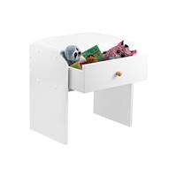 CROWNSHOP Vanity Stool Wooden Dressing Table Stool Stool Chair for Dressing Table Bedroom Chairs & Stools Suitable