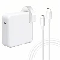 96W Super Fast Charger, MacBook Pro ChargerLaptop Charger for MacBook Air USB C, Compatible with MacBook Pro 16,15,14,13 inches, iPad Pro 12.9, 11inches and all USB C devices, 2M Cable