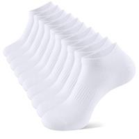 YORJOSOX Bamboo Trainer Socks for Women & Men 5-Pack with casual & Breathable Low-Cut Invisible Liner for Sneakers/Summer Shoes