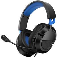 syndesmos Wired Gaming Headset for PS5 PS4 PC Xbox S/X Series Switch, Surround Stereo Sound Gaming Headphones with Noise Cancelling Mic, 3.5mm Over Ear Headphones with 40 mm Drivers