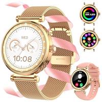 Smart Watch 1.19" AMOLED Ultra-Clear Display, Smart watches for Women with 110+ Sports Modes/Heart Rate/Sleep Monitor, Smartwatch IP68 Waterproof for iPhone/Samsung/Android