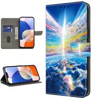 TUOLISG Case for Samsung Galaxy A70 6.7" phone case,PU Leath