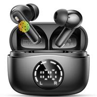 Wireless Earbuds, Ear Buds Bluetooth 5.4 Headphones 2025 with ENC Noise Cancelling, Bluetooth Earphones 48H Playtime Wireless Earphones HiFi Stereo, in Ear Headphones IP7 Waterproof/USB-C Fast Charge