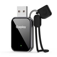 MoKo for Apple CarPlay Wireless Adapter - 2025 Convert Wired CarPlay to Wireless Dongle, USB-A/C Plug &Play - Stable Bluetooth Car Play Adapter for iPhone iOS 10+ and Cars with Factory Wired Car Play