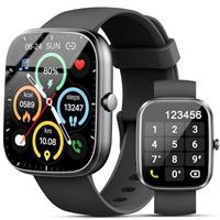 Smart Watch for Men Women, Smart Watches Answer/Make Calls, Fitness Watch with Heart Rate/Sleep Monitor, 100+ Sport Activity Tracker Step Counter, IP68 Waterproof Fitness Tracker for Android iOS
