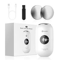 Rechargeable Foot Callus Remover, Electric Foot File Pedicure Tool with Metal Grinding Head, Portable Foot Grinder for Cracked and Dry Heels, Dead Skin, and Calluses