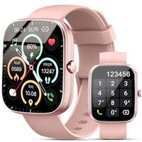 Smart Watch for Men Women, Smart Watches Answer/Make Calls, Fitness Watch with Heart Rate/Sleep Monitor, 100+ Sport Activity Tracker Step Counter, IP68 Waterproof Fitness Tracker for Android iOS