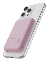 LL TRADER 006 Magnetic Wireless Power Bank 10000mAh Portable Charger Battery Pack Compatible with MagSafe for iPhone 12/13/14/15 Series (White)