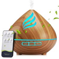 PureMist Essential Oil Diffuser 100ML: Auto-Off Aromatherapy Diffuser for Home - Ultrasonic Humidifier with 7 Colors LED - Air Freshener - Compact Design