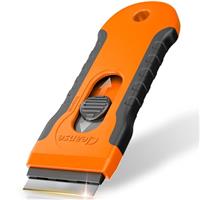 Multi-Surface Non-Scratch Cleaning Tool with 15 Extra Refills for Glass, Ceramic Cooktops, Ovens, Stoves, and Cars Effectively Removes Burnt Food, Stubborn Stains, Dirt, Stickers, and Paint