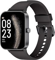 KIUVKAS Smart Watch for Men Women Answer/Make Call, 1.95" Full Touch Screen Fitness Watch with Heart Rate and Sleep Monitor, Fitness Tracker with 140+ Sports Step Counter for Android iOS
