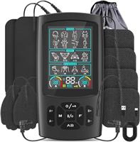 TENS Unit Muscle Stimulator with 28 Modes, Dual Channel Muscle Stimulator Machine with 8PCS Electrode Pads, TENS Machine for Muscles, Shoulder