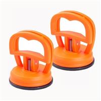2 Pack Heavy Duty Suction Cups, 5.7CM Car Dent Puller & Glass Lifter Dual-Purpose Dent Removal Tools for Car Repair, Furniture, Tiles, Windows, Phone Holder (2 Strong Suction Pads)