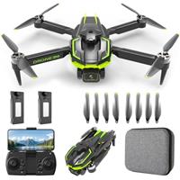 Drone with Camera 1080P for Kids and Adults, RC Quadcopter Drone for Beginners with Brushless Motor, One Key Start/2 Battery Long Fly Time, Toys Gifts for Boys and Men Birthday Gifts