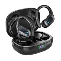 Wireless Earbuds, Bluetooth Headphones, Ear Buds with 80hr Playtime, LED Power Display, Noise Canceling, LED Power Display, IPX7 Waterproof Earphones for Gym/Workout/Sport