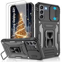 Jshru for Samsung S25 Ultra Case with Screen Protector | Cam