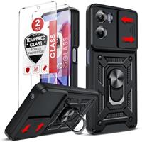 LeYi for Samsung Galaxy A14 4G 5G Case with 2 Tempered Glass