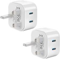 Samsung Fast Charger Plug and Cable 2M, USB C Samsung Plug with Type C Charging Lead USBC for Galaxy S24/S23/S22/S21/S20 fe/A16/A15/A14/A13/A12/A/A32/A33/A34/A35/A52/A53/A54/A55/A20E/A21S/A25/A05S