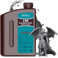 SUNLU Standard & Nylon & Water Washable &Glowing & High Clear 3D Printer Resin